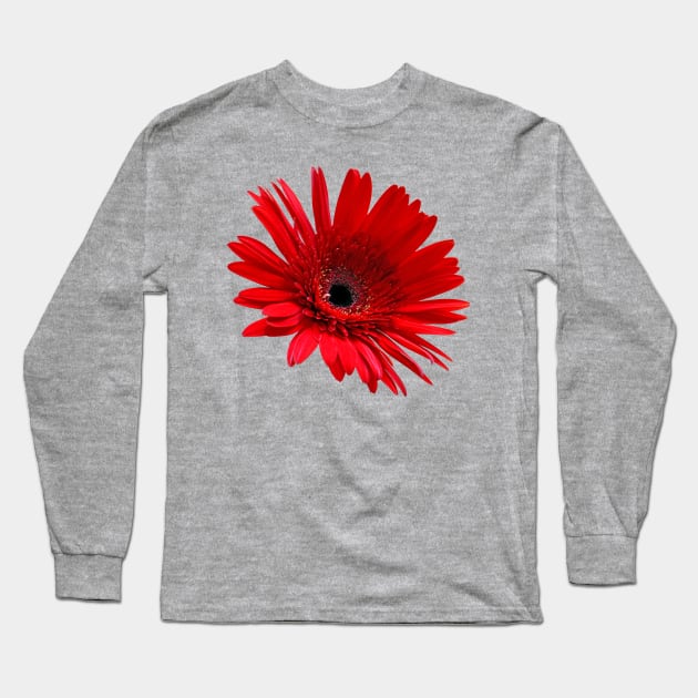 Red flower Long Sleeve T-Shirt by ghjura